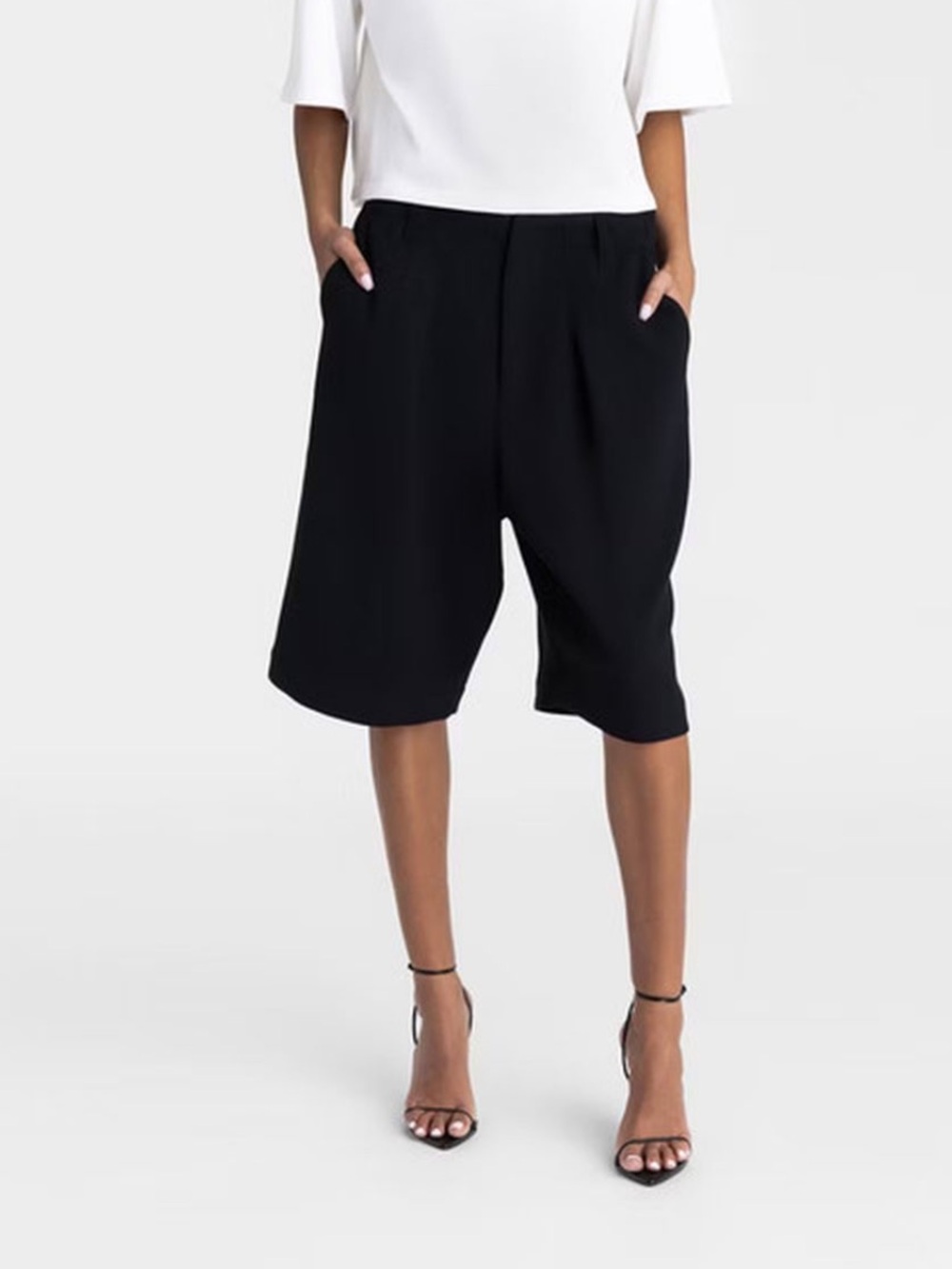 KBB by Kahlana “The Bermuda Shorts” Black Bermuda Shorts Vol 1